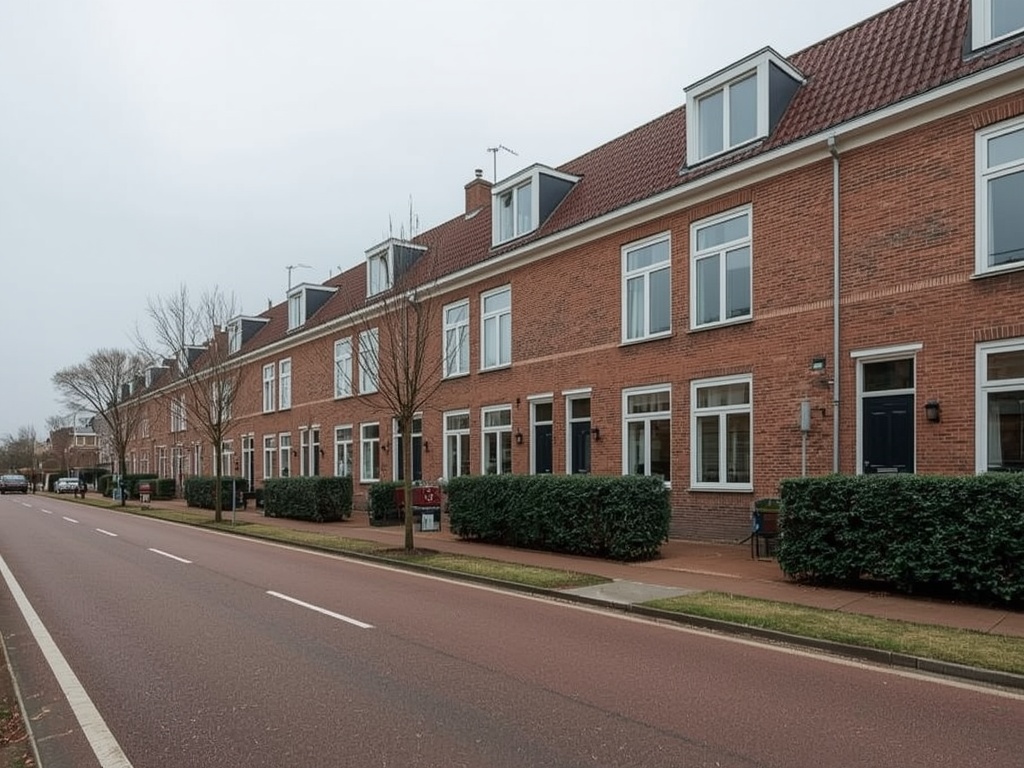 foto van ouderwetse huizen