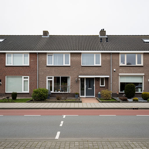 foto van ouderwetse huizen