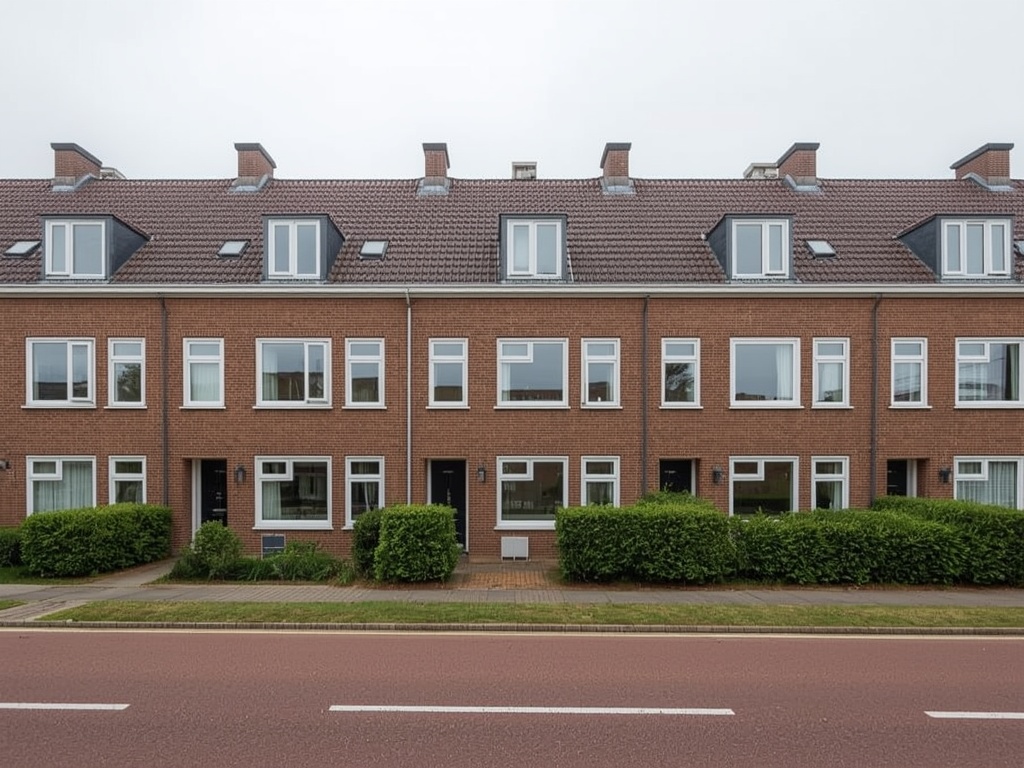 foto van ouderwetse huizen