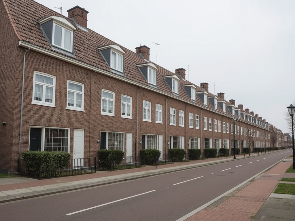 foto van ouderwetse huizen