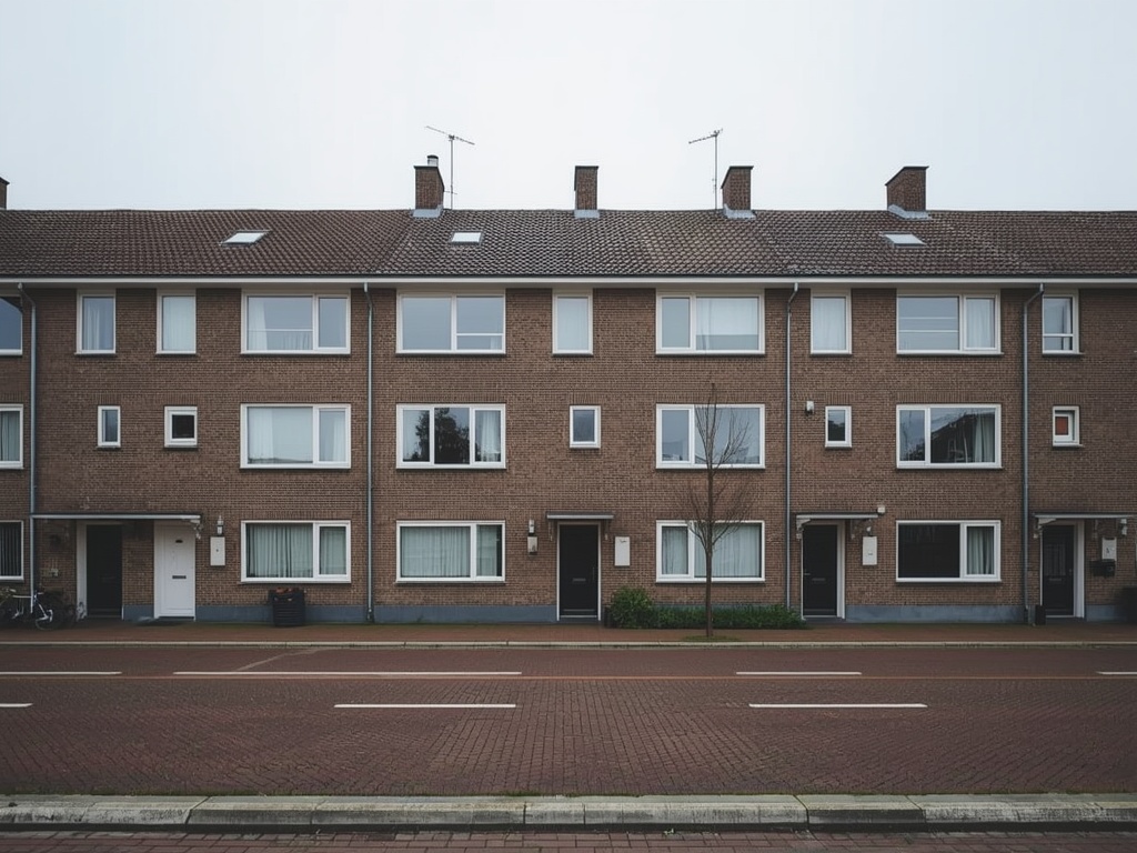 foto van ouderwetse huizen