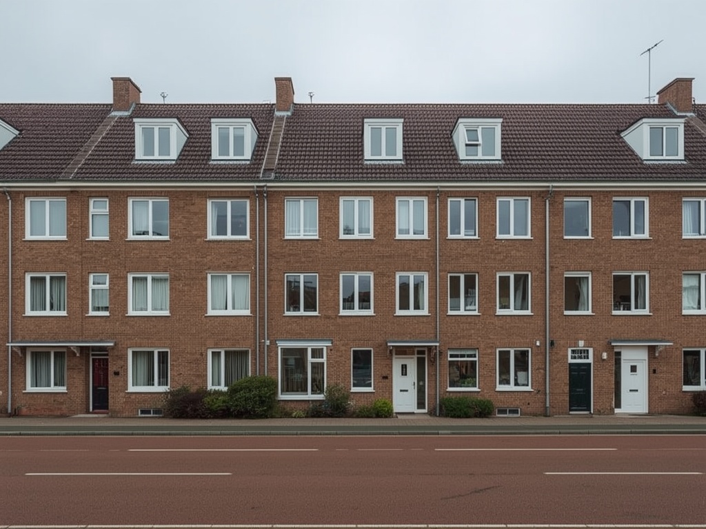 foto van ouderwetse huizen