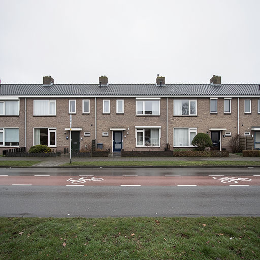 foto van ouderwetse huizen