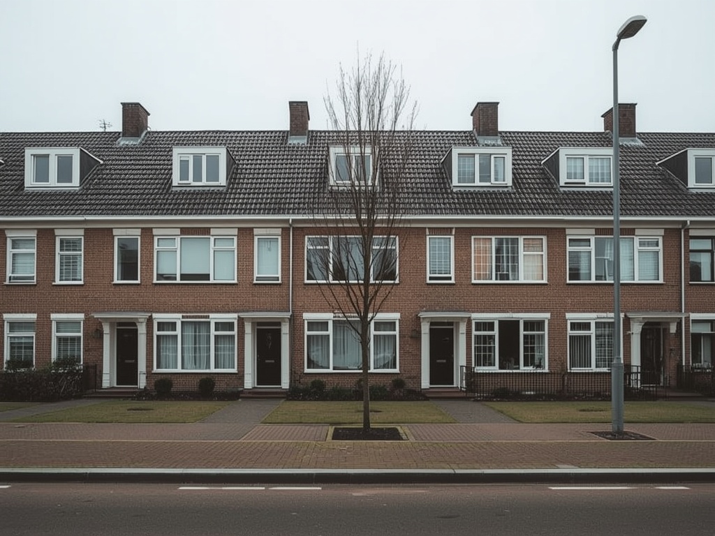 foto van ouderwetse huizen