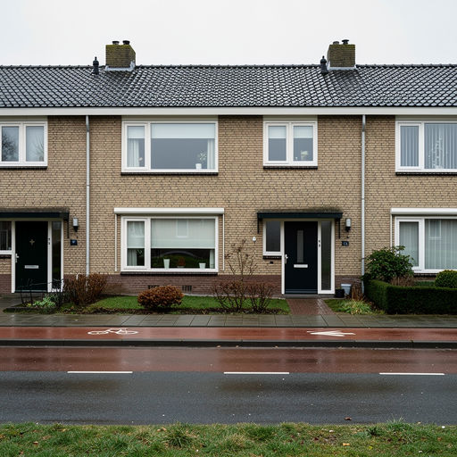 foto van ouderwetse huizen